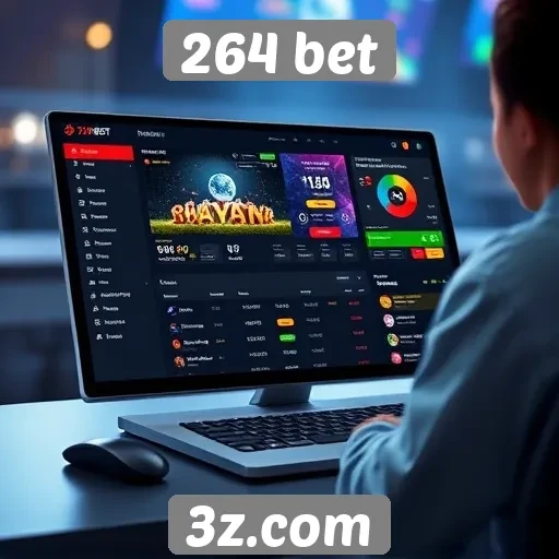 Interface e experiência do usuário no 264 bet